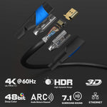 CÂBLE HDMI 4K AVEC BLINDAGE A.I.S. / 20M
