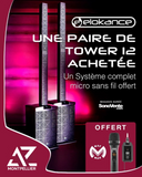 PACK ELOKANCE TOWER 12 + MICRO W-UHF100 OFFERT